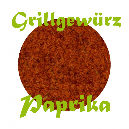 Grillgewürz Paprika BIO 100gr