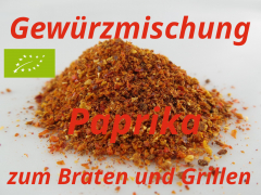 Grillgewürz Paprika BIO 100gr