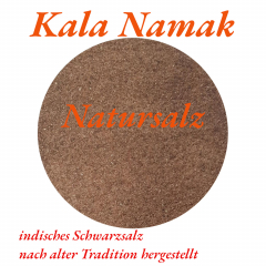 Kala Namak Fein 0.3-0.5 mm   80gr im Gewürzglas