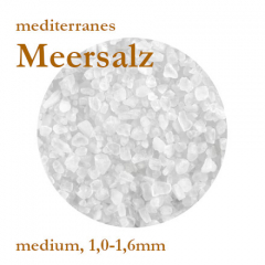 Salzmühle mit Meersalz 150gr